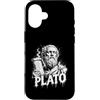 Ancient Greek Philosophy Plato Aesthetic Custodia per iPhone 16 Platone Greco Antico Filosofo Ateniese Pensatore