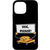 Emotional Robotics Custodia per iPhone 13 Pro Max Robot Abbraccio Richiesta Segno Carino Bizarre