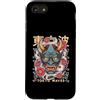 TOKYO WAVES Oni Mask Designs Custodia per iPhone SE (2020) / 7/8 Yokai Oni Maschera Diavolo Giapponese Demone Tattoo Oni Mask
