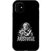 Ancient Greek Philosophy Aristotle Icon Custodia per iPhone 11 Ritratto filosofo greco antico di Aristotele