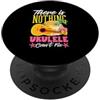 Funny Ukulele Musician Hawaiian Music Ap Senza il mio ukulele probabilmente piangerei musicista PopSockets PopGrip Adesivo