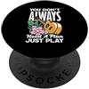 Funny Ukulele Musician Hawaiian Music Ap Worlds Okayest Ukulele Player Divertente strumento musicista PopSockets PopGrip Adesivo
