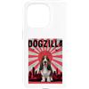 Basset Hound Puppy Lover PS Custodia per iPhone 15 Pro Divertente retrò giapponese Dogzilla Basset Hound Dog Lover