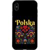 Poland Heritage Gifts Co Custodia per iPhone XS Max Polonia Polska Pride Retro Vintage Heritage Design
