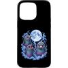 Kawaii Pigeon Club Custodia per iPhone 15 Pro Max Kawaii Pigeon Funny Moon Storm Meme Meme Bird Art