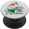 Retro Music Design Senza Musica La Vita Sarebbe Un Errore Grammofono Vintage PopSockets PopGrip Adesivo