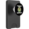 Funny Crocodile Hunter Costume Adult Des Adoro davvero i coccodrilli Divertente coccodrillo PopSockets PopWallet per MagSafe