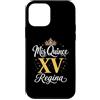 Mis Quince Regina Tees Custodia per iPhone 12 mini Mis Quince Regina 15 Quinceanera Messicano Compleanno XV Festa