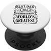 Regali da uomo divertenti per papà Maglietta per la festa del papà, regalo per la festa del PopSockets PopGrip Adesivo