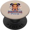 Colorful Dominican Republic Pride Cute G Bandiera Principessa Dominicana Orgoglioso Patrimonio Ragazze PopSockets PopGrip Adesivo