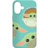 Star Wars Custodia per iPhone 17 Star Wars The Mandalorian Grogu Triple Threat Azzurro