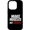 IronFit Workout Motivation Custodia per iPhone 14 Pro Fare muscoli non scuse palestra allenamento fitness