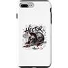 Ancient Greek Warrior Hector Trojan Custodia per iPhone 7 Plus/8 Plus Hector Trojan Antica scena di battaglia guerriero greco