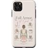 Armor Of Grace Co Custodia per iPhone 11 Pro Max Armatura piena di Dio Efesini Fede Cristiana Versetto Bibbia
