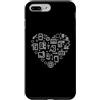 Phone Repair Line Design Custodia per iPhone 7 Plus/8 Plus Cuore di riparazione smartphone per fissatori di telefono