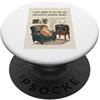 Cozy Crime Cat Co Divertente voglio solo accarezzare il mio gatto e guardare omicidio spettacoli 3 PopSockets PopGrip Adesivo