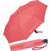 United Colors of Benetton Benetton - Ombrello tascabile a pois automatici, Wavy Stripes azalea, 95 cm