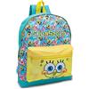 SpongeBob Schwammkopf SPONGEBOB SQUAREPANTS Zaino per bambini, per scuola, viaggi, sport, in polietilene, Blu