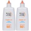 L'oreal Italia SpA Div. CPD Garnier Ambre Solaire Super UV Acido Ialuronico Fluido SPF50+ 2x62,85 ml