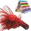 Time to Sparkle 29CM X 26M (Burgundy) Rotolo Organza Tessuto Runner da Tavolo Elegante Coprisedia Fiocchi Matrimonio Poltrona Fiocchi Bomboniere