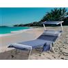 SUSANNA HOME DESIGN Telo Mare con Tasche e Cuscino Gonfiabile - Teli da Mare/Piscina Palau - Teli Mare Cotone 100%, Elastici di fissaggio Laterali e Sacca (Blu)