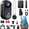 OBEST Action Cam 4K Stabilizzatore d'immagine WiFi Action Camera Impermeabile Mini Bodycam Fotocamera Subacquea