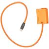 Hangsu Tipo C EL25 Virtual Battery 60cm Cavo USB per Z50 Z30 Z50II con uscita stabile 8.4V USB bilanciato cavo di alimentazione