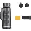 HVSYVVSRL Telescopio Professionale HD 40X60 Monoculare Notturno Potente Binocolo Impermeabile Mini Zoom Con Smartphone Caccia Campeggio Ingrandimento Hd(HS-40x60)