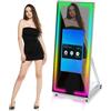 Generic Cabina fotografica con touch screen e anello luminoso RGB, design portatile con custodia per eventi e matrimoni