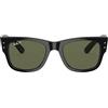 Ray-Ban Occhiali da Sole RB 0840S Black/G- Classic Green 51/21/145 unisex