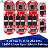 EGBO Bms 1s 2s 10a 3s 4s 5s 25a Bms 18650 li-ion Lipo batteria al litio modulo circuito di protezione Pcb Pcm 18650 Lipo Bms caricabatterie