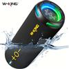 W-King Altoparlante Portatile W-KING D320 40W, Impermeabile IP67, Controllo APP, Audio di Alta Qualità, TF/AUX, Luci Dinamiche per Feste, Esterni, Doccia