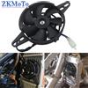 NONE Motocross Motore 12V Radiatore Ventola Di Raffreddamento Radiatore Olio Per ATV Quad Go Kart Honda Yamaha KTM Kawasaki Suzuki Parte Universale