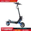Halo Knight Nuovo Monopattino Elettrico HALO KNIGHT T108Pro per Adulti, 60V 6000W 38.4Ah, Display Grande, Velocità 95km/h, Potente Scooter Elettrico