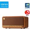 EDIFIER MP230 Altoparlante Bluetooth da Tavolo Retrò 20W Doppio Driver da 48mm 9 Ore di Riproduzione Ricarica Rapida AUX USB-C Scheda TF Pulsanti a Pianoforte