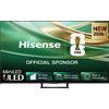 Hisense Smart TV 50" 4K Ultra HD ULED Vidaa Dolby Vision IQ Classe E Nero 50Q8S