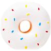 bayicie Donut Dog Toy Squeaky Latex Donnut Dog Toy Interactive Dog Training Toy for Outdoor Fetch Game Cleaning