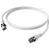 EasyLan Cavo patch EasyLan DualBoot PushPull IP20, Cat.6A (Classe EA), S/FTP, bianco, 10 m