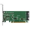 ICY Dock MB308A IcyDock Adapter 2x SlimSAS 8i to PCIe Adapter with Redriver