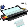 YJINGRUI Curvatrice digitale in plastica acrilica, 60 cm di lunghezza, con filo riscaldante di ricambio, piegatore di calore in plastica con angolo regolabile e lunghezza per PVC/PP/ABS/PC da 1 a 6 mm