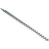 EasyRicambi - Coclea Pellet Vite Senza Fine, Trasportatore a Spirale, Rotore Carico Pellet, Adatta per Motoriduttori con Albero da 8,5mm di Diametro (Lunghezza Totale 1219,3mm, Diametro foro 8,75mm)