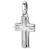 Bluespirit Ciondolo da uomo, Collezione B-SACRI, in argento 925, zirconi - P.25D106000200