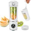 BORDEAG Frullatore portatile da 700 ml, mini frullatore frullatore per frullati da 700 ml, ricaricabile con lame per palestra, ufficio, campeggio, viaggi