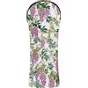 SyXIOP William Morris - Set di copritesta per mazze da golf colorate con glicine tropicale, in pelle di alta qualità, con targhetta numerica, per conducente, fairway, copertura in legno ibrido per carro de