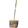 Lljsszr Strumento di Addestramento per Il Recupero di Palline -Pong, Borsa Contenitore di Grande capacità, Accessorio per La Raccolta, Giallo