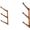 Milageto Mensola da Parete per Tavole da Surf, Espositore, Accessori, Ripiano per Riporre Lo Snowboard.