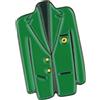 FytStycale Marcatore per Palline da Golf, Regalo per Golfisti, Giacca Verde, Divertente Golf