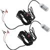 YGBWAOV 2X Luce da Pesca Subacquea da Pesca Subacquea da 12V a LED Verde sommergibile