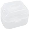 Cocoarm Scatola Porta Boccaglio per Immersione Custodia Porta Boccaglio Regolatore in Plastica 7,5 X 6 X 5, Cm Protezione Antipolvere Portatile Organizzatore Riutilizzabile per Immersioni Snorkeling