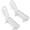 Cabilock 2 Pezzi Chiave Manico Ergonomico Antiscivolo per Tappo Serbatoio Barca in Inossidabile per Riempimento Serbatoi Acqua e Carburante, per Yacht